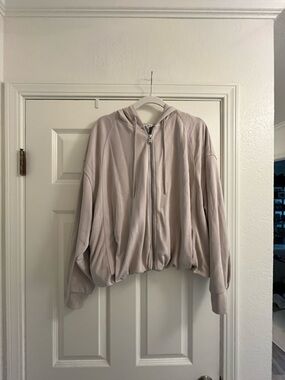 Athleta Women's  Hooded Zip Jacket